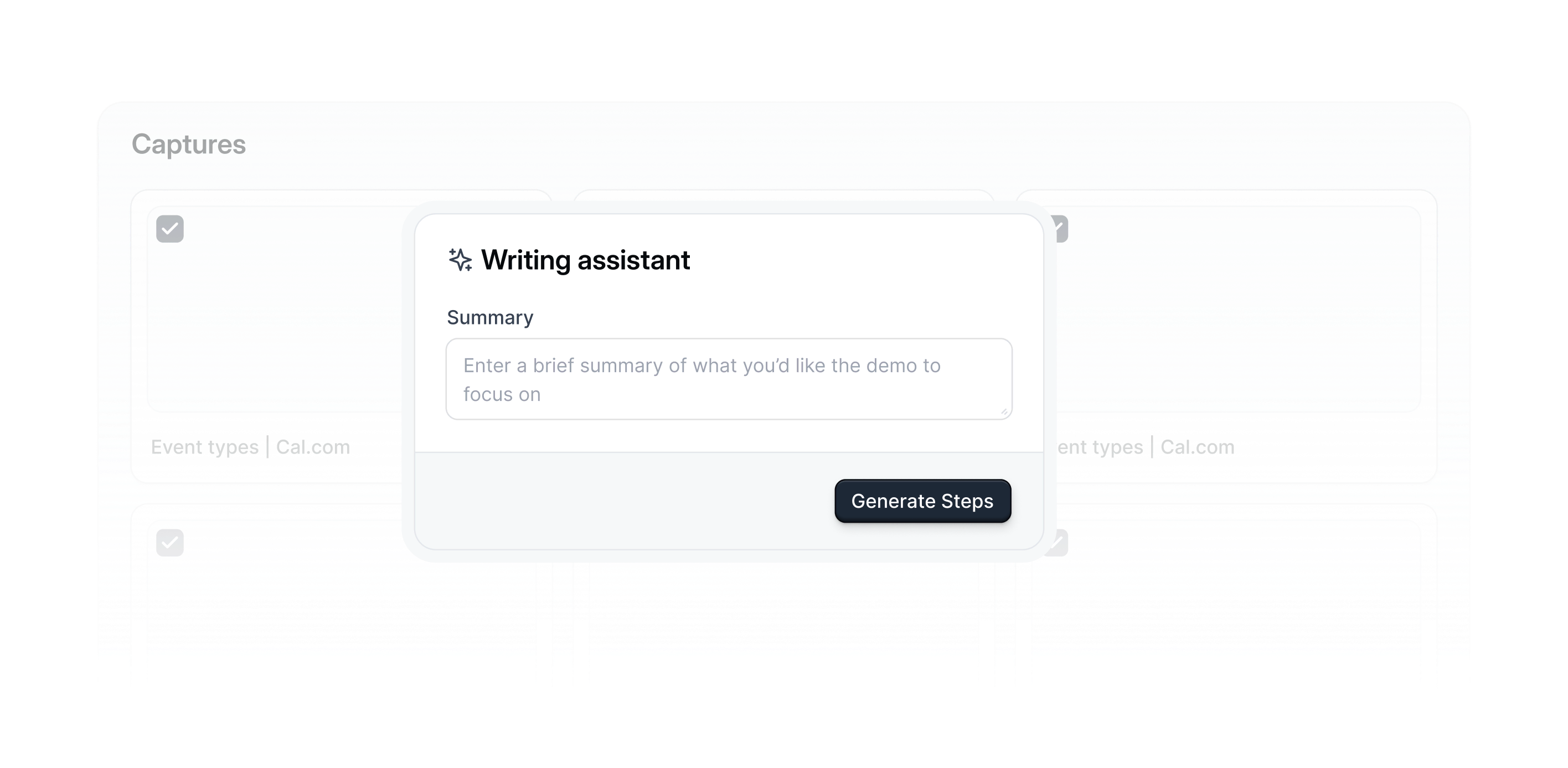 Navattic writing assistant