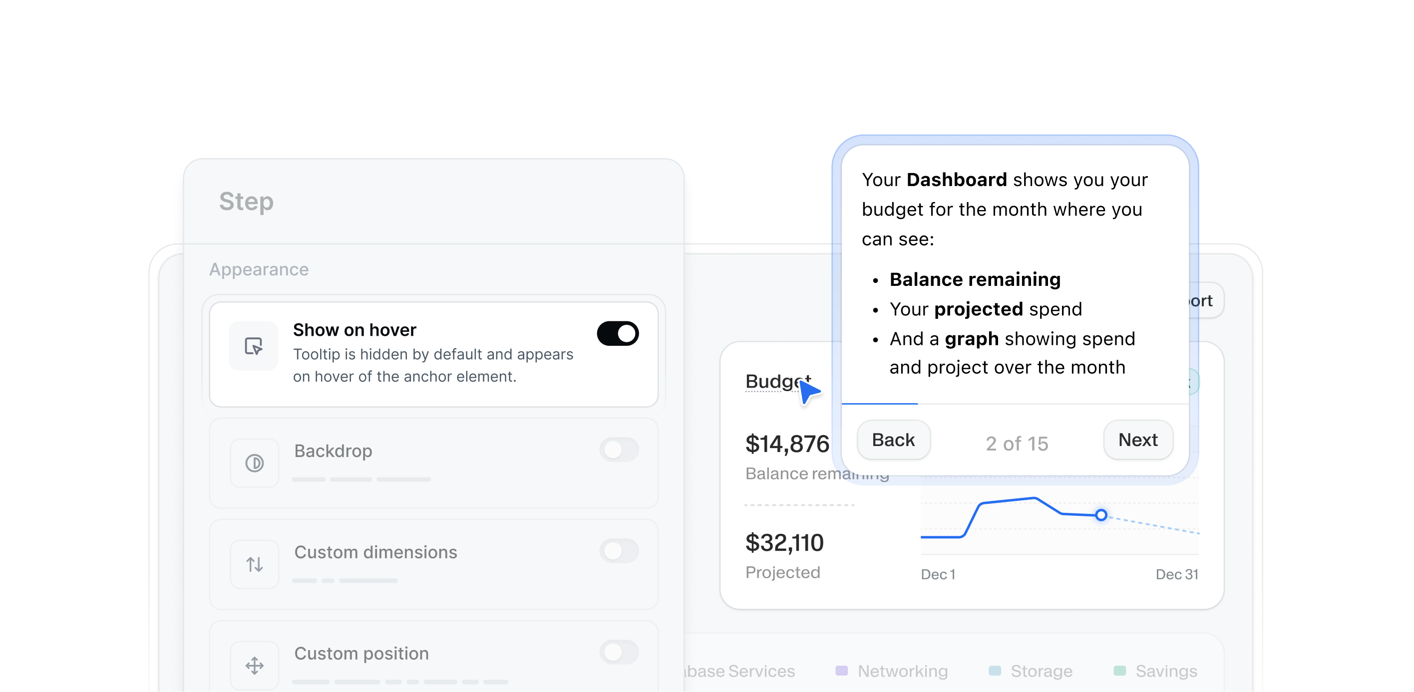 Navattic on hover tooltip